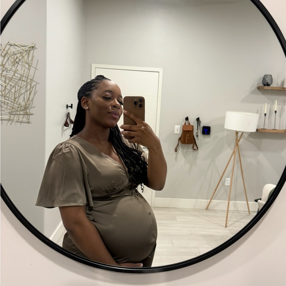 SHEIN Brown Maxi Dress